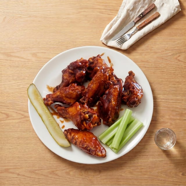 Bone In Chicken Wings.